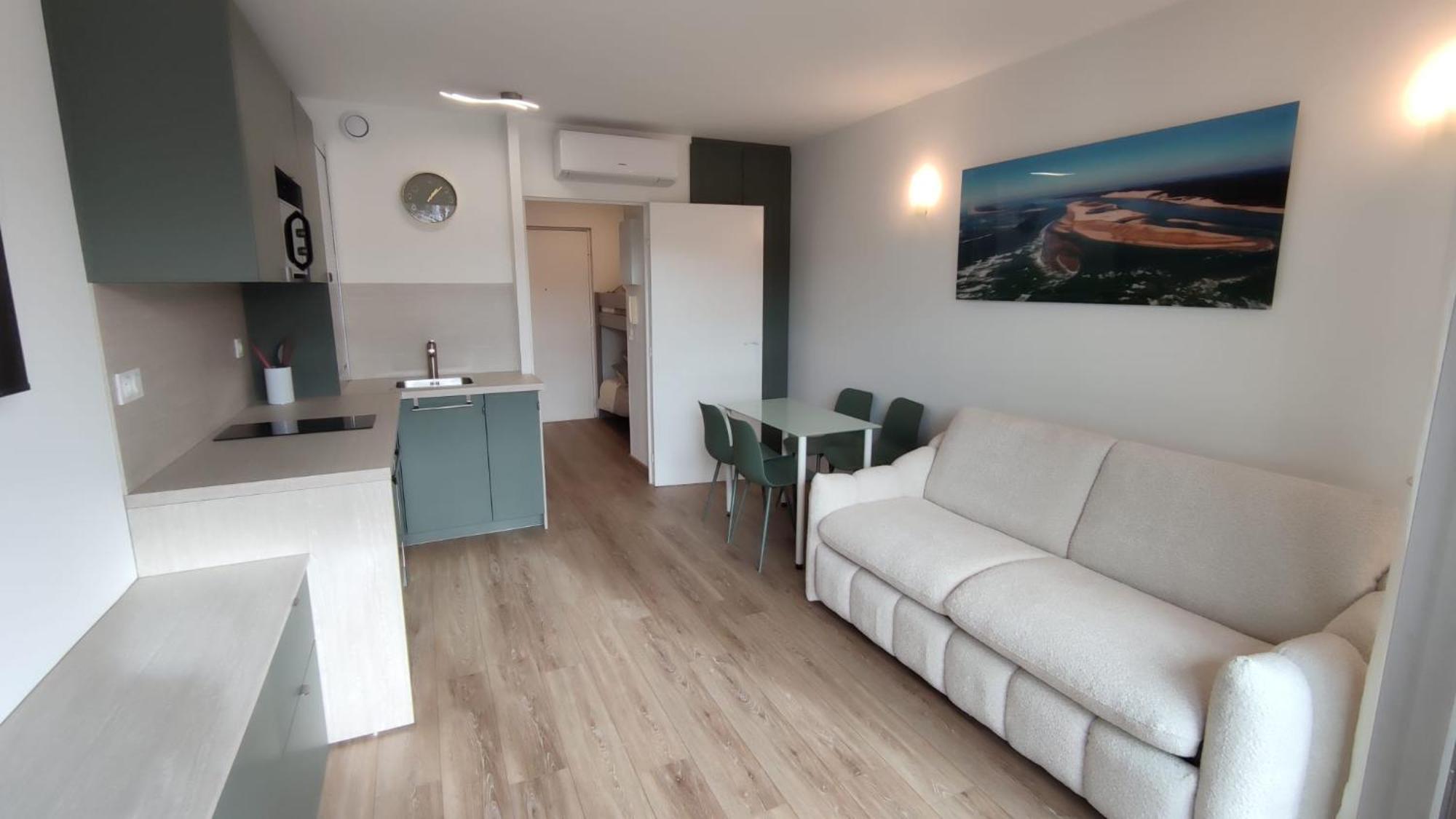 Studio Avec Parking Centre-Ville Face A La Gare Plage & Commerces Arcachon Exterior foto